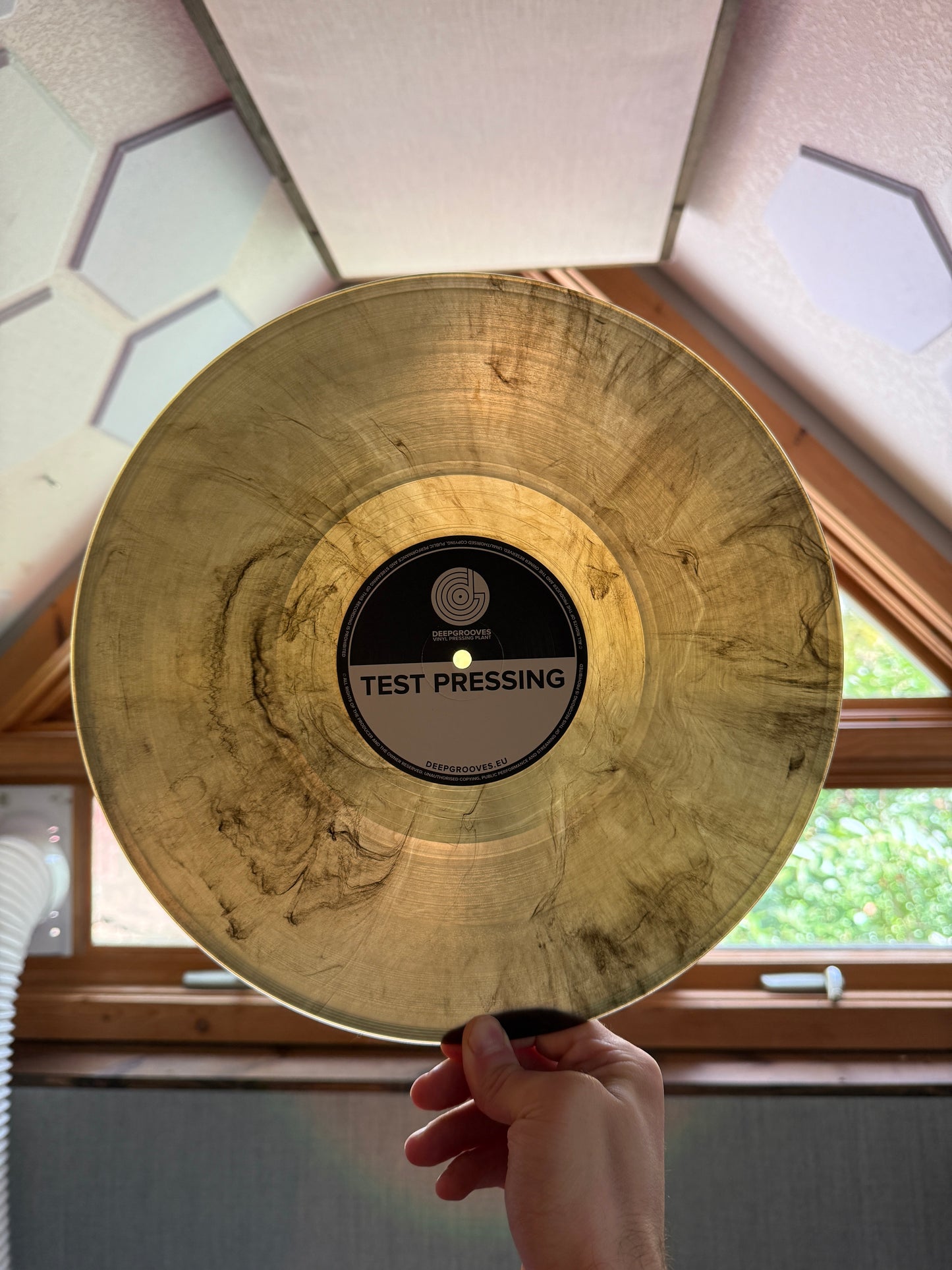Signed Test Pressings: Mythology 2LP - Smokey Quartz Marble Vinyl (1 of 5)