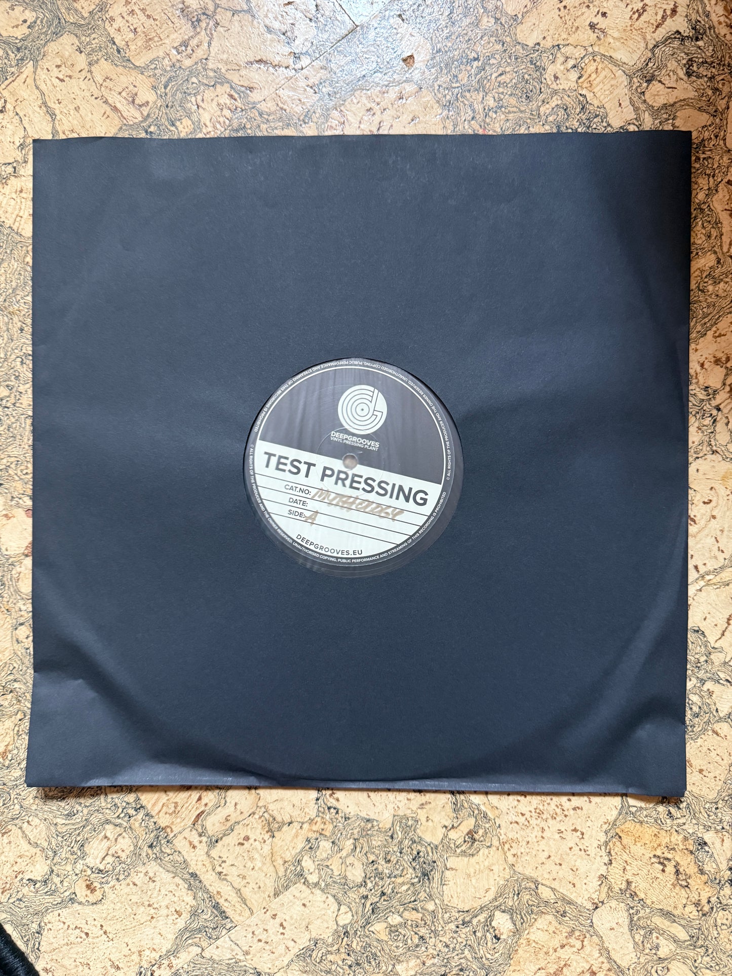 Signed Test Pressings: Mythology 2LP - Smokey Quartz Marble Vinyl (1 of 5)