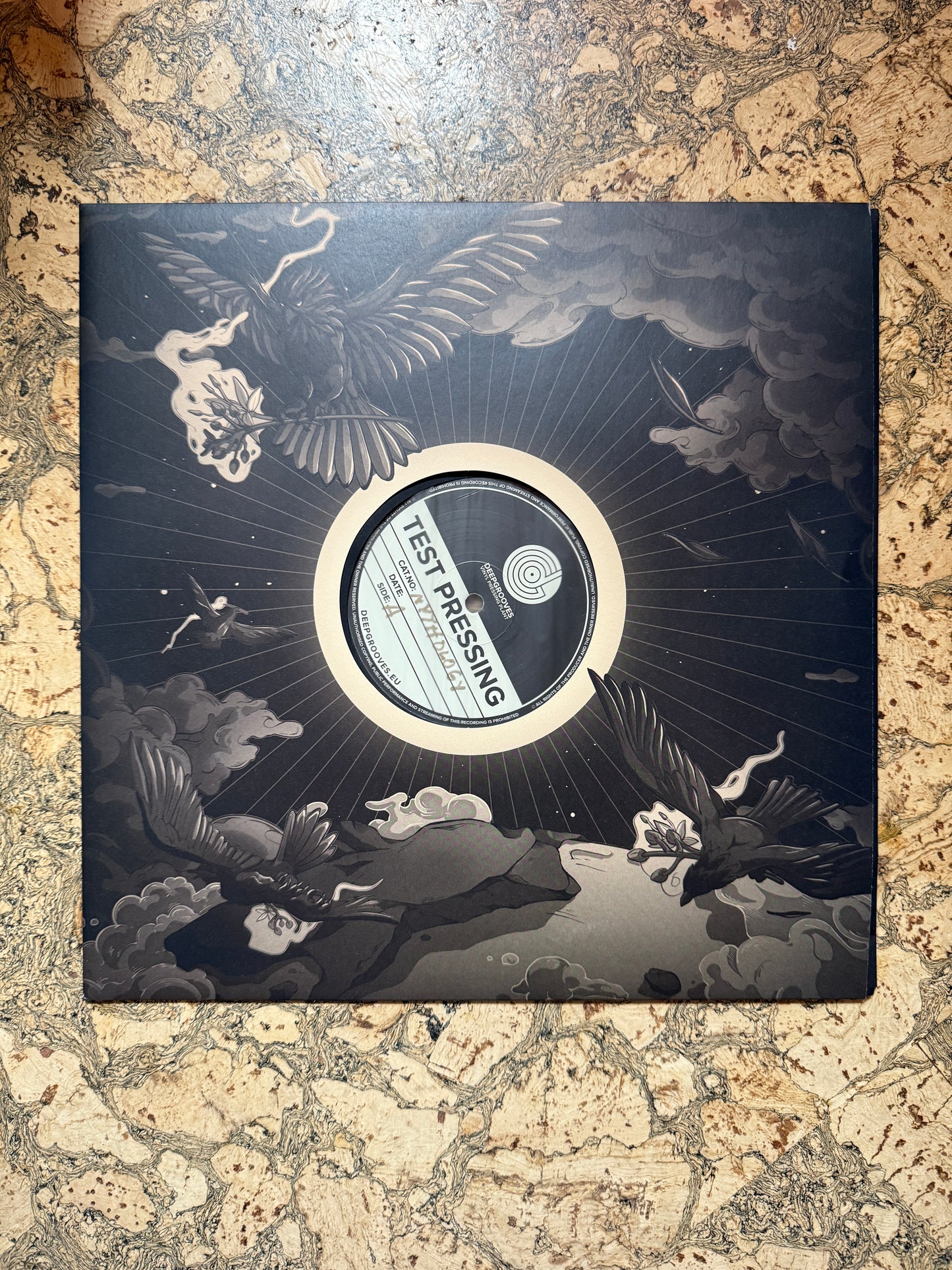 Signed Test Pressings: Mythology 2LP - Smokey Quartz Marble Vinyl (1 of 5)