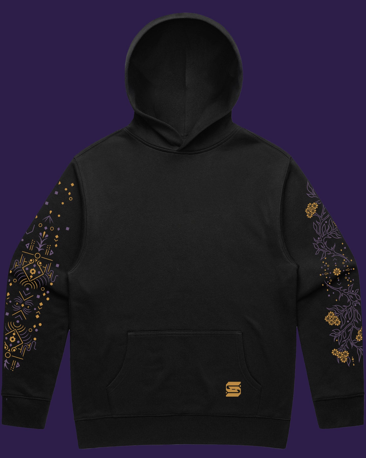 Calendula Hoodie (Black)