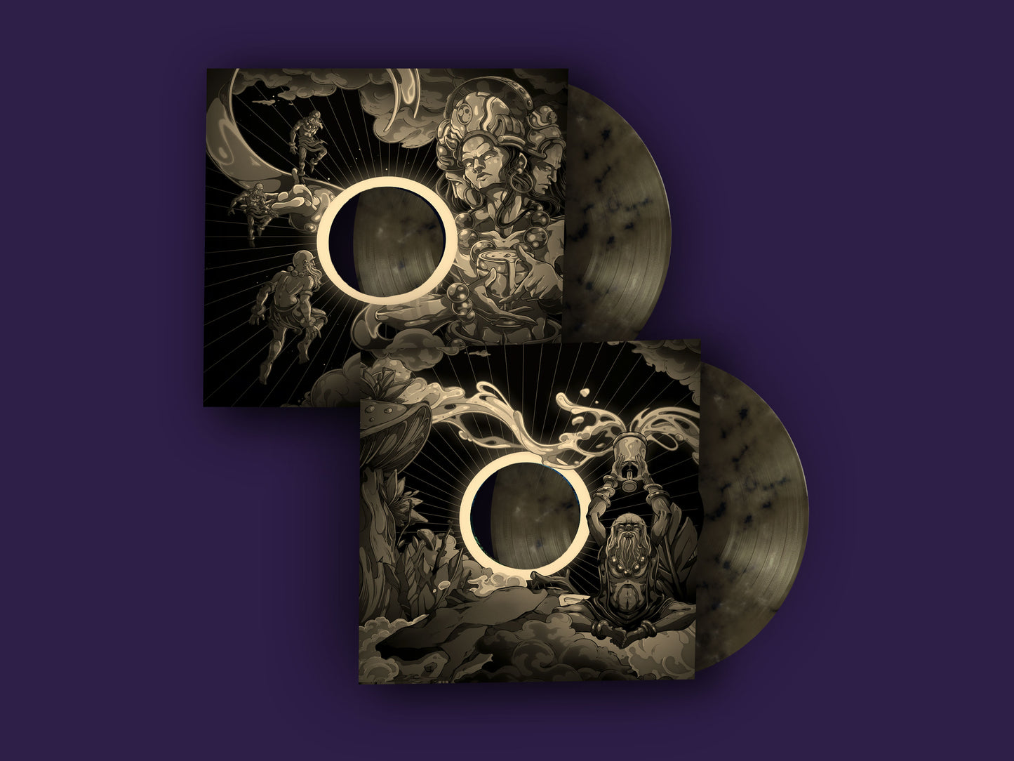 Signed Test Pressings: Mythology 2LP - Smokey Quartz Marble Vinyl (1 of 5)
