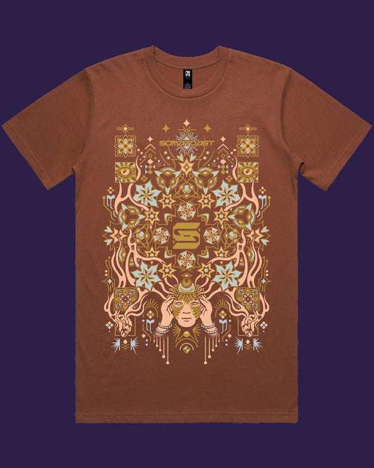Psychic Content T-Shirt (Clay)