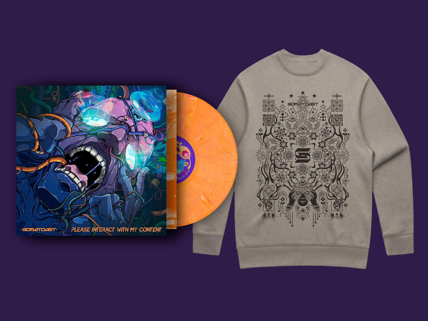 Stay Toasty - Signed Vinyl & Crewneck Bundle