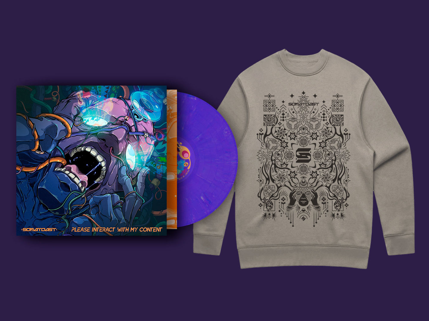 Stay Toasty - Signed Vinyl & Crewneck Bundle