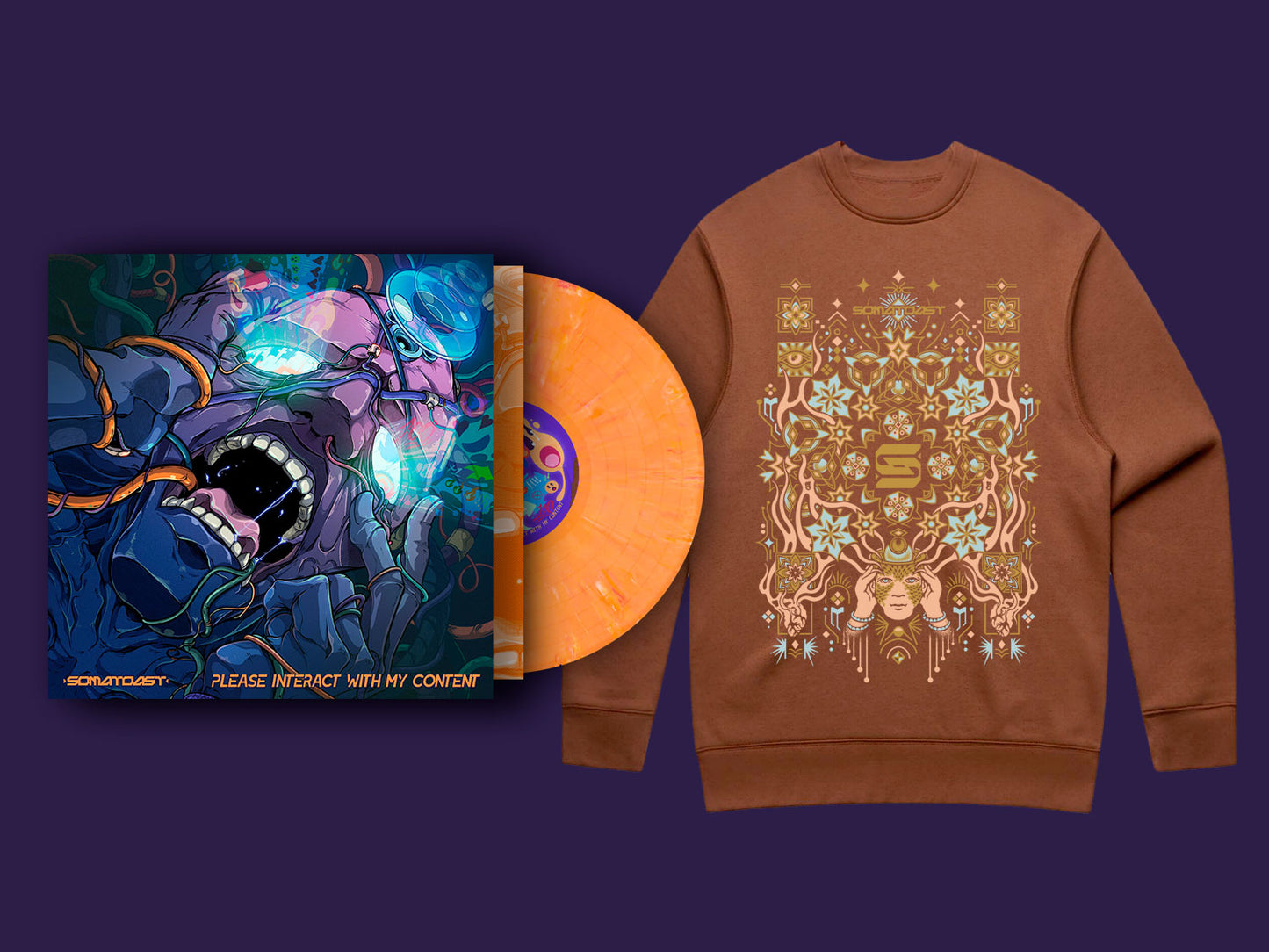 Stay Toasty - Signed Vinyl & Crewneck Bundle