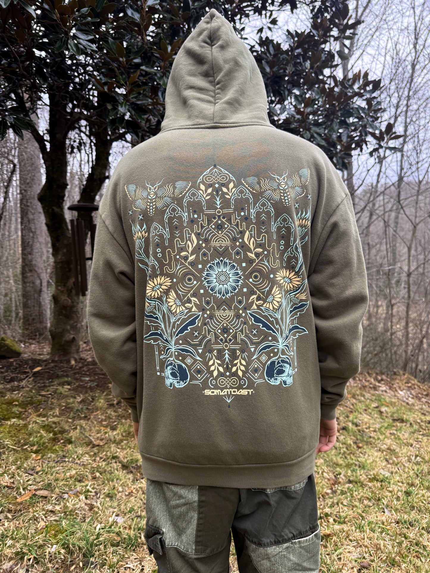 calendula hoodie sage olive green somatoast perfectly possessed