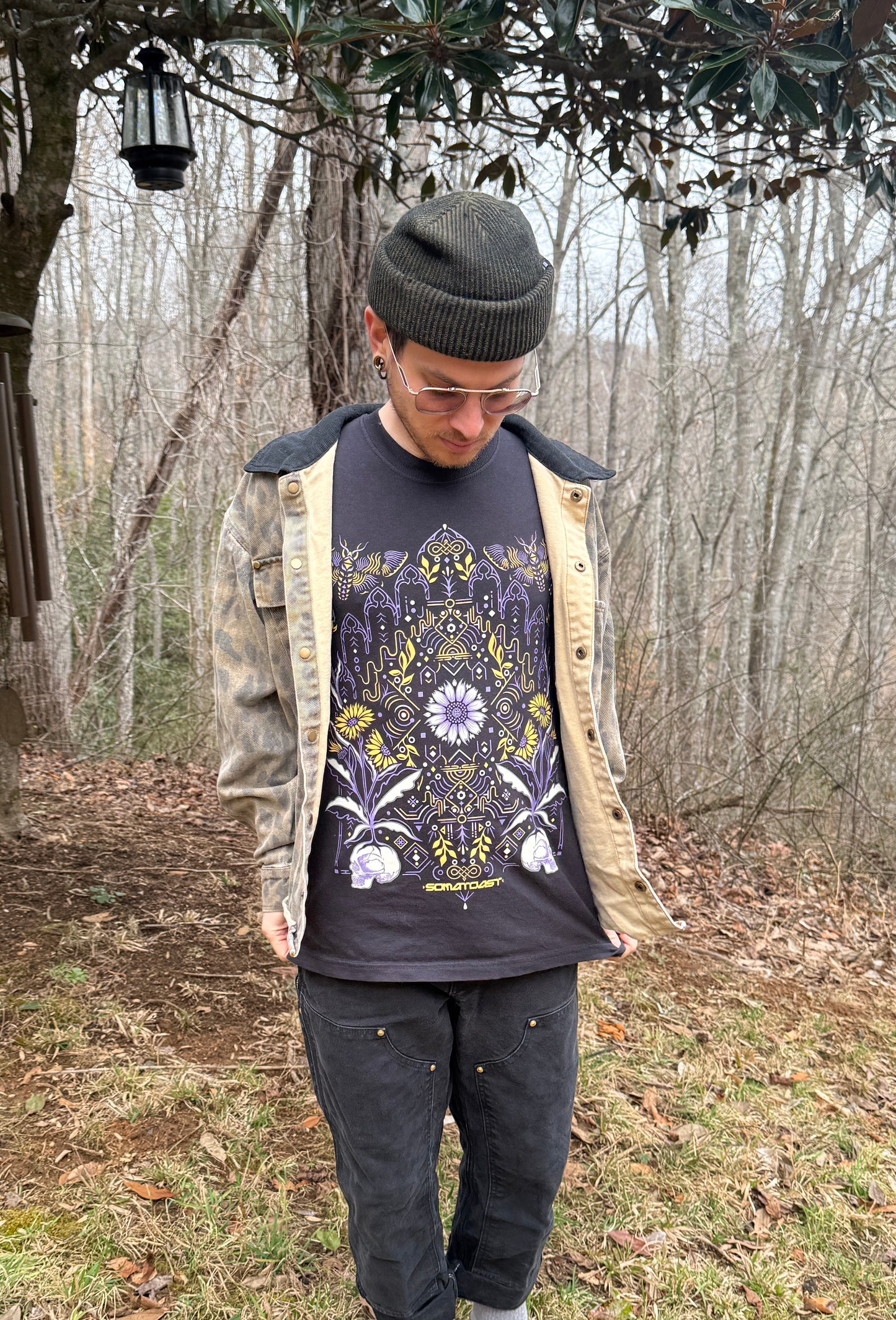 Calendula T-Shirt (Black)