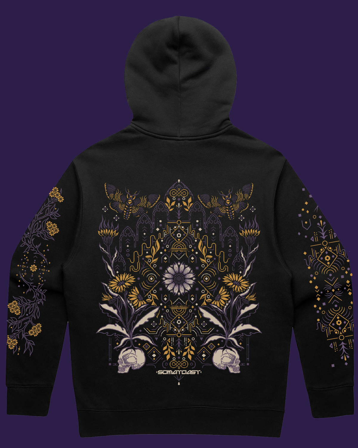Calendula Hoodie (Black)