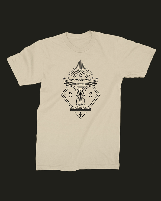 Chalice T-shirt Beige